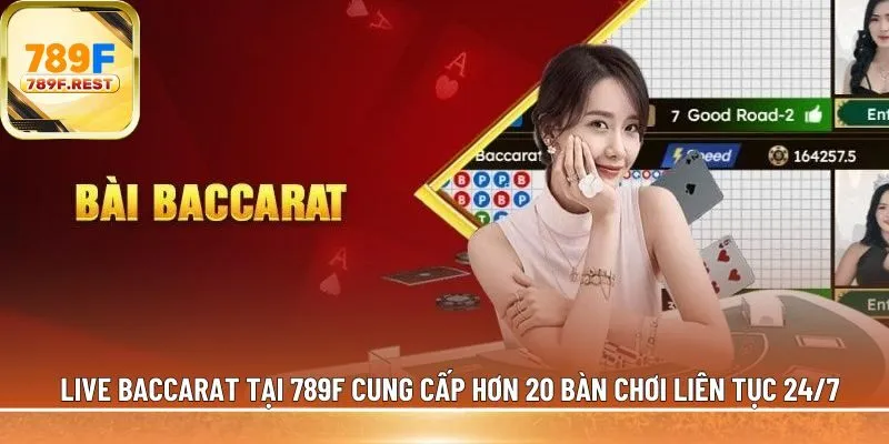 Live baccarat tại 789F